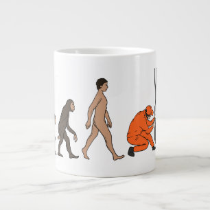 Caneca De Café Grande Engenheiro de Evolução de Mecânico de Avião