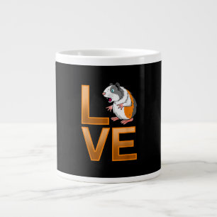 Caneca De Café Grande Engraçada Guiné Pig Lover Gift Mulheres Mens