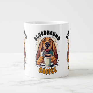 Caneca De Café Grande Engraçado bebendo de cão Sanguíneo, Especialidade