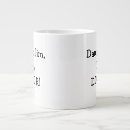 Caneca De Café Grande Engraçado Formando da Escola de Medicina