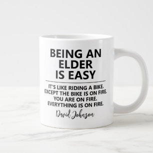 Caneca De Café Grande Engraçado JW Elder Gift Idea Pioneer Apreciação Pr