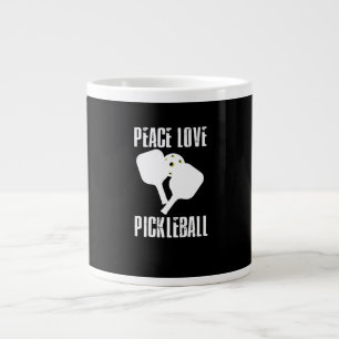 Caneca De Café Grande Engraçado Pickleball