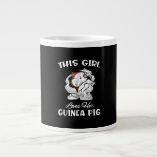 Caneca De Café Grande Engraçado Que Essa Garota Ama Seu Pet Bonito De P