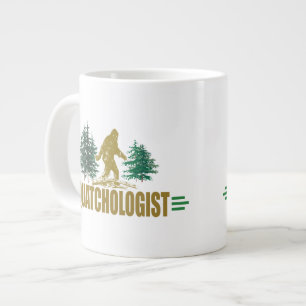 Caneca De Café Grande Engraçado Sasquatch, Esmagamento, Esmagamento, Cr
