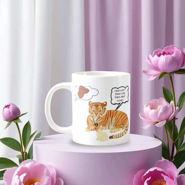 Caneca De Café Grande Engraçado Tiger & Bunny Dilemma - BD (Criador carregado)
