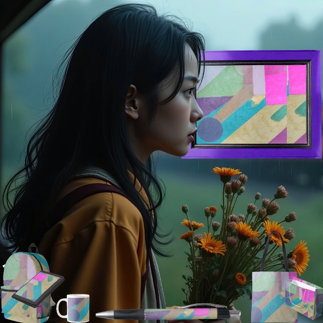 Caneca De Café Grande Entrance (Get the full "Entrance" collection at: https://bit.ly/SmartArtIIZazzle.)