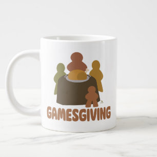 Caneca De Café Grande Epic Gamestransando Engraçados Boardgamers de Ação