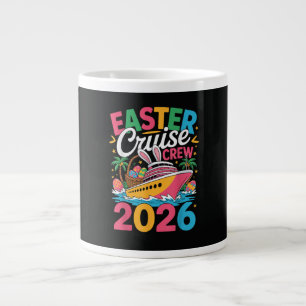 Caneca De Café Grande Equipe de Cruzeiro de Páscoa 2026 Férias em Famíli