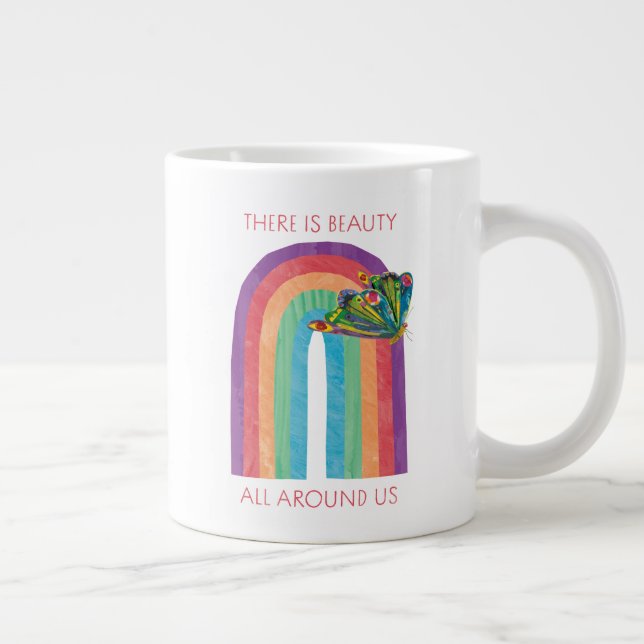 Caneca De Café Grande Eric Carle Ali | A Beleza Está Ao Nosso Redor (Direita)