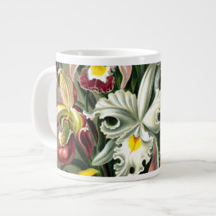 Caneca De Café Grande Ernst Haeckel's Orchidaceae Large Coffee Mug