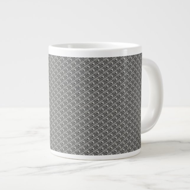 Caneca De Café Grande Escadaria em Escadas (Frente Esquerda)