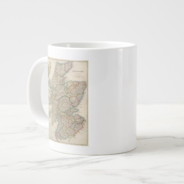 Caneca De Café Grande Escócia 3 (Frente Esquerda)
