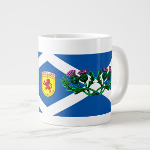 Caneca De Café Grande Escócia, Leão Rampant, Bandeira Antiga, este