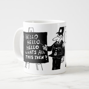 Caneca De Café Grande Escola de Treinamento da Polícia do Reino Unido En