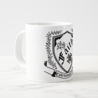 Caneca De Café Grande Escudo da fé de Mega Mug Shalom