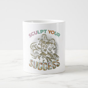 Caneca De Café Grande Esculpa o seu sucesso