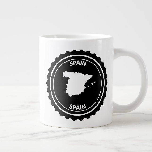Caneca De Café Grande Espanha (Direita)