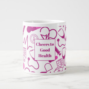 Caneca De Café Grande Especialista em Tema Médico Personalizado