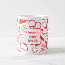 Caneca De Café Grande Especialista em Tema Médico Personalizado