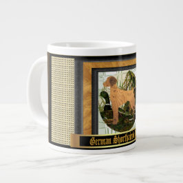 Caneca De Café Grande Esportes de Ponta Curtos Alemães