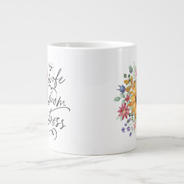 Caneca De Café Grande Esposa Mãe Chefe Badass Engraçado Dia de as mães D