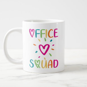 Caneca De Café Grande Esquadrão de Escritórios Administrativos Profissio