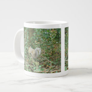 Caneca De Café Grande Esquilo com Acorn Mug