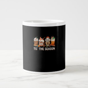 Caneca De Café Grande Esta É A Época De Futebol Pumpkin Spice Halloween