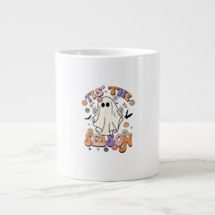 Caneca De Café Grande Esta É A Época Do Festa De Retro Halloween Engraça