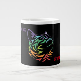 Caneca De Café Grande Esta Senhora tem Cattitude!