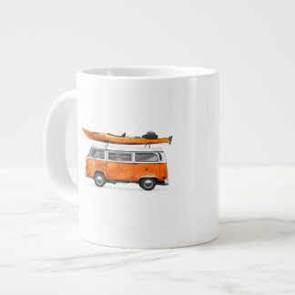 Caneca De Café Grande Esteja no Mar Caiaque do Mar