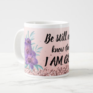 Caneca De Café Grande Esteja Sabendo Que Sou Deus...