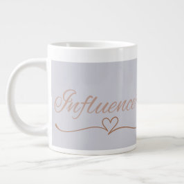 Caneca De Café Grande Estética de Influenciadora, Presente de Aniversári