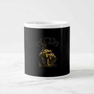 Caneca De Café Grande Estética Goblincore E Cottagecore Criação De Cogum
