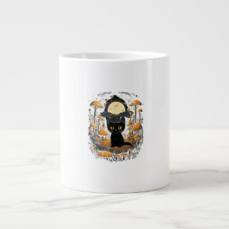 Caneca De Café Grande Estética Goblincore E Cottagecore Sob Cogumelo
