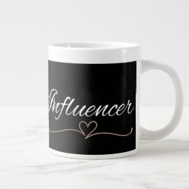 Caneca De Café Grande Estética Influenciadora, Presente de Aniversário F