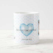 Eternal Hearts-Angel Baby Memorial Foto Mug 20oz