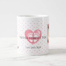 Eternal Hearts-Angel Baby Memorial Foto Mug 20oz
