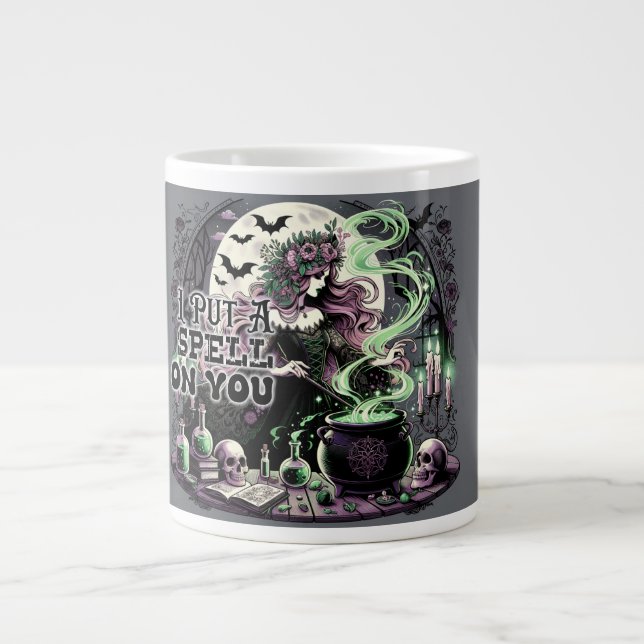 Caneca De Café Grande Eu Coloquei Um Spell Em Ti Especialmente Mug (Frente)