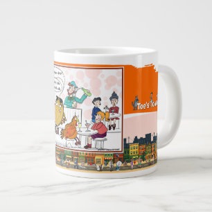 Caneca De Café Grande Eu Estou Farto de Carboidratos Jogo de Palavras
