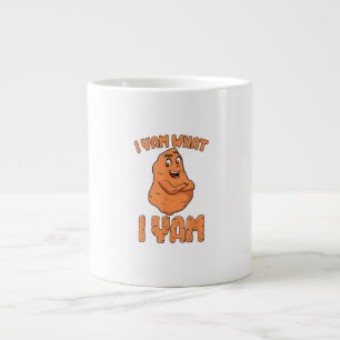 Caneca De Café Grande Eu Grito O Que Eu Ainda Sou Gato De Batata Doce