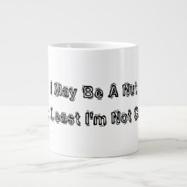 Caneca De Café Grande Eu posso ser um puto, mas pelo menos não estou rac