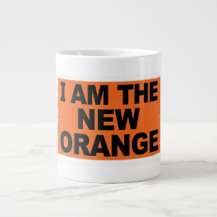 Caneca De Café Grande Eu sou a Nova Laranja