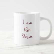 Eu Sou A Tempestade Jumbo Mug