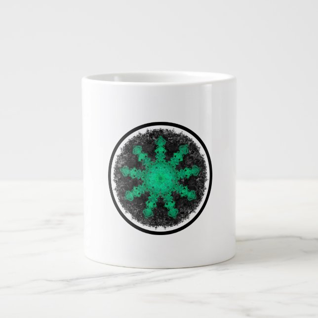 Caneca De Café Grande Eu Sou Solteiro | ASMR Art silencioso (Frente)