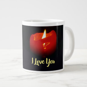 Caneca De Café Grande Eu Te Amo, Jumbo Gift Mug