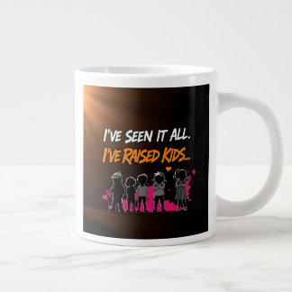 Caneca De Café Grande Eu Vi Tudo Desenho de Presente para Pais que Criar