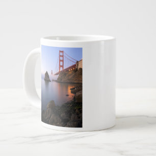 Caneca De Café Grande EUA, Califórnia, São Francisco. Golden Gate