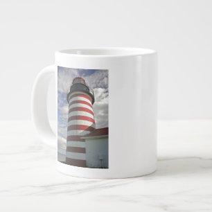 Caneca De Café Grande EUA, Maine, Lubec. West Quoddy Head