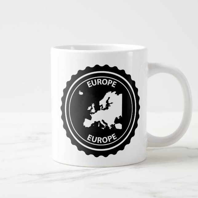 Caneca De Café Grande Europa (Direita)